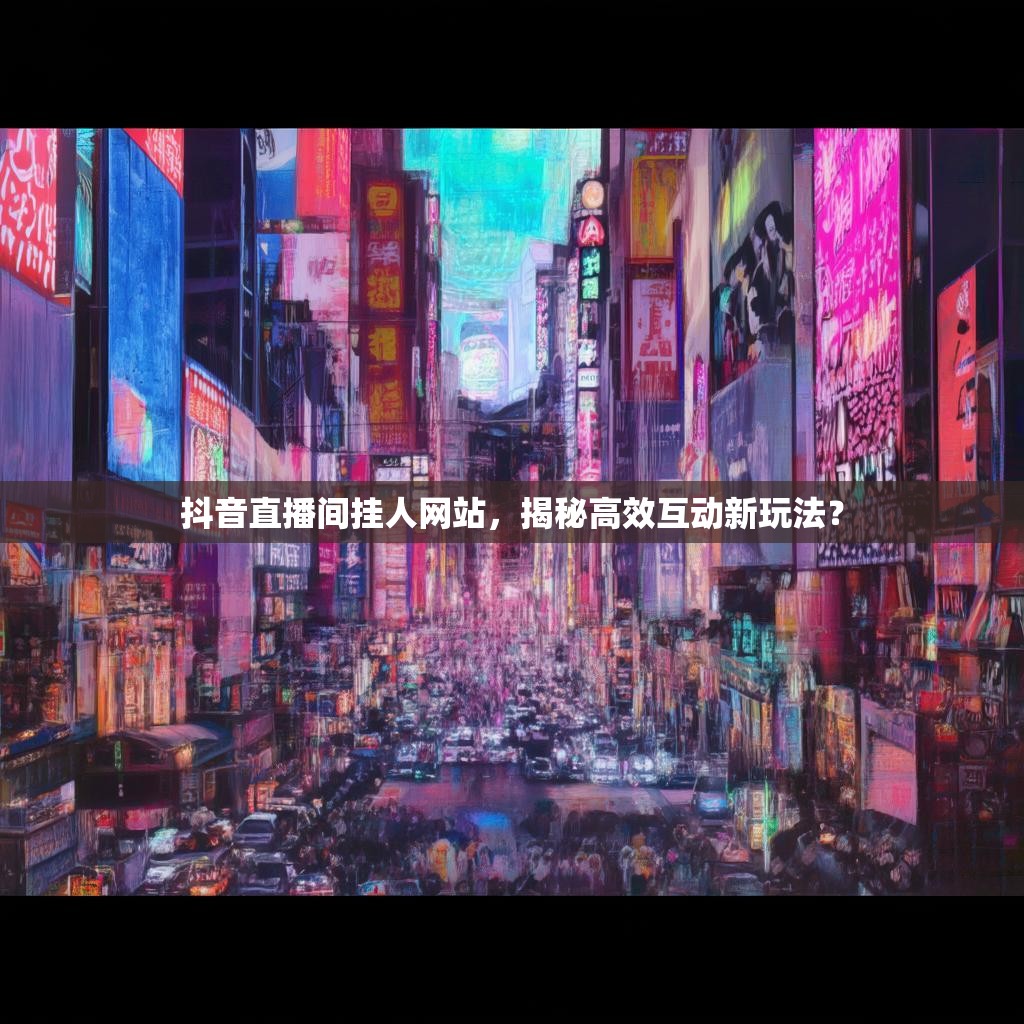 抖音直播间挂人网站，揭秘高效互动新玩法？