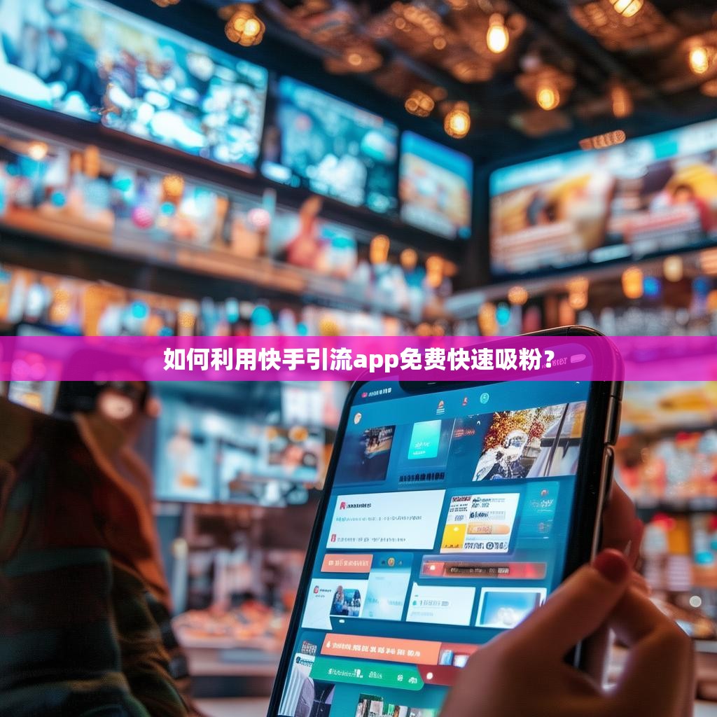 如何利用快手引流app免费快速吸粉？