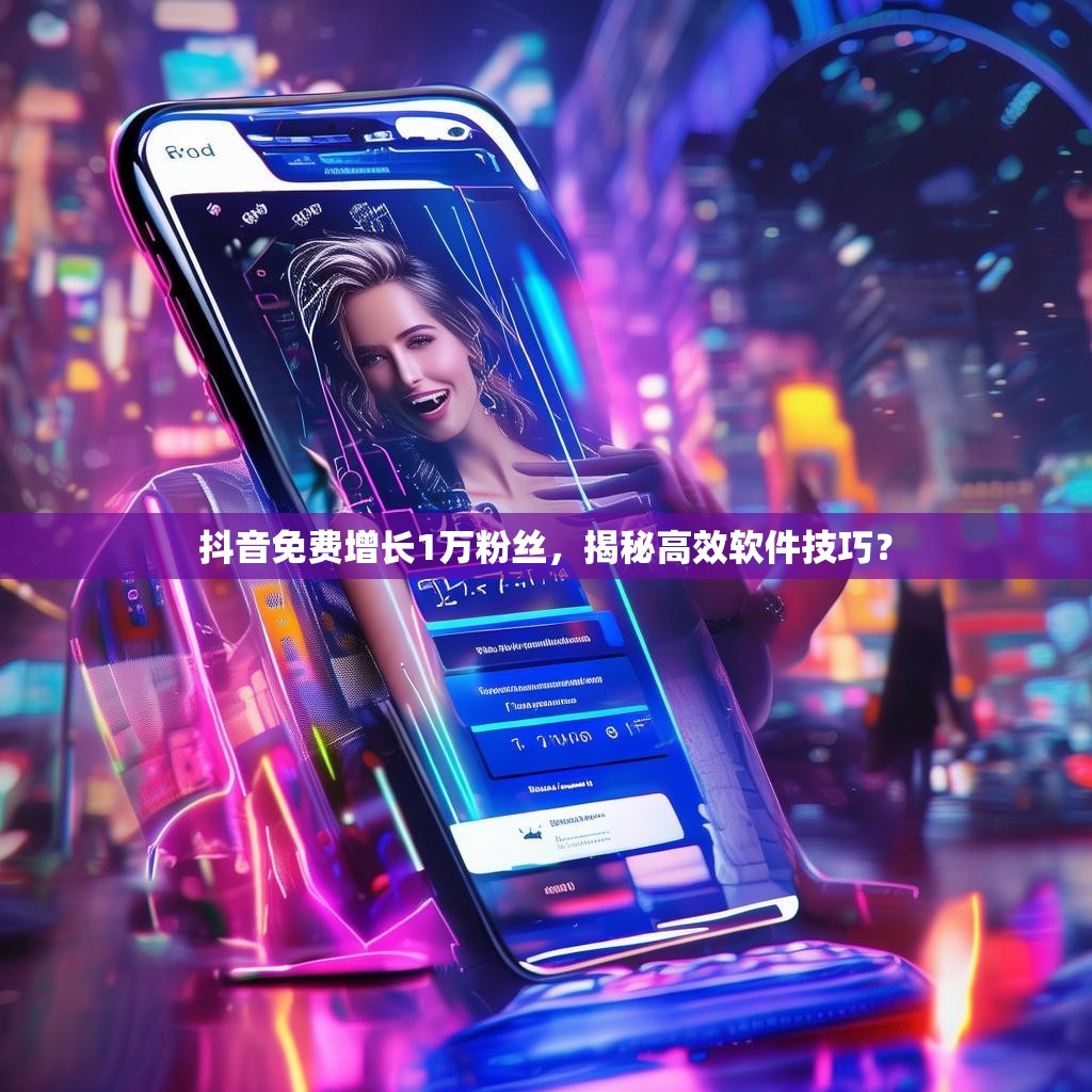 抖音免费增长1万粉丝，揭秘高效软件技巧？