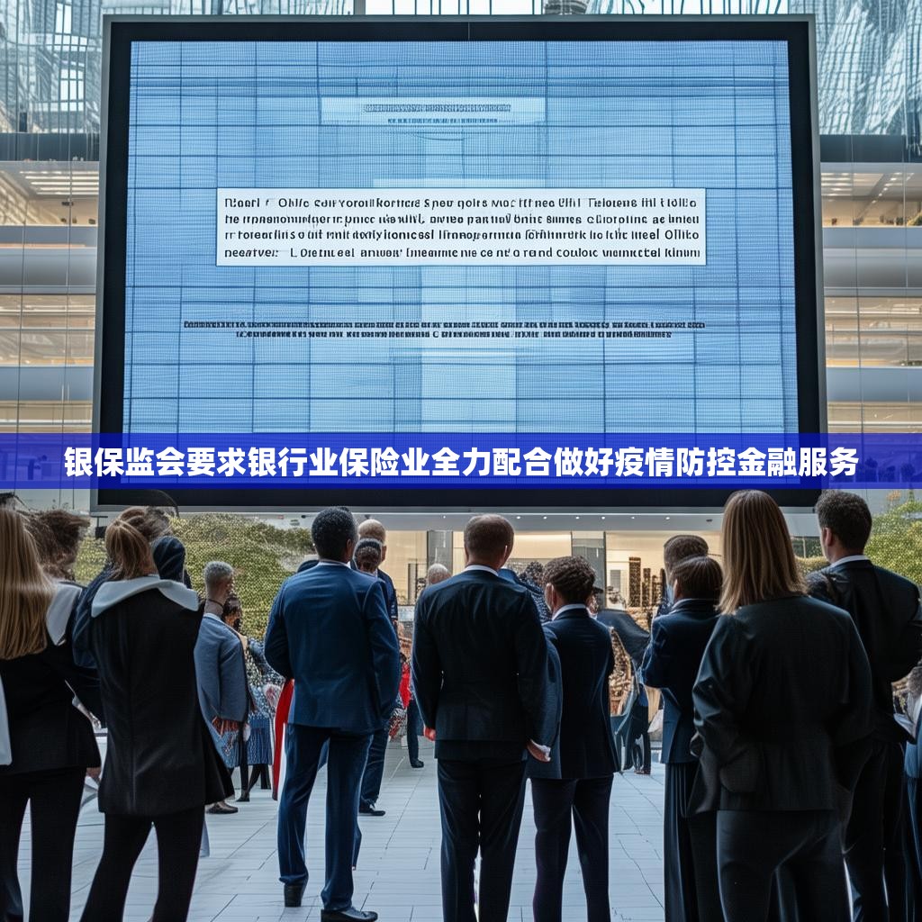 银保监会要求银行业保险业全力配合做好疫情防控金融服务