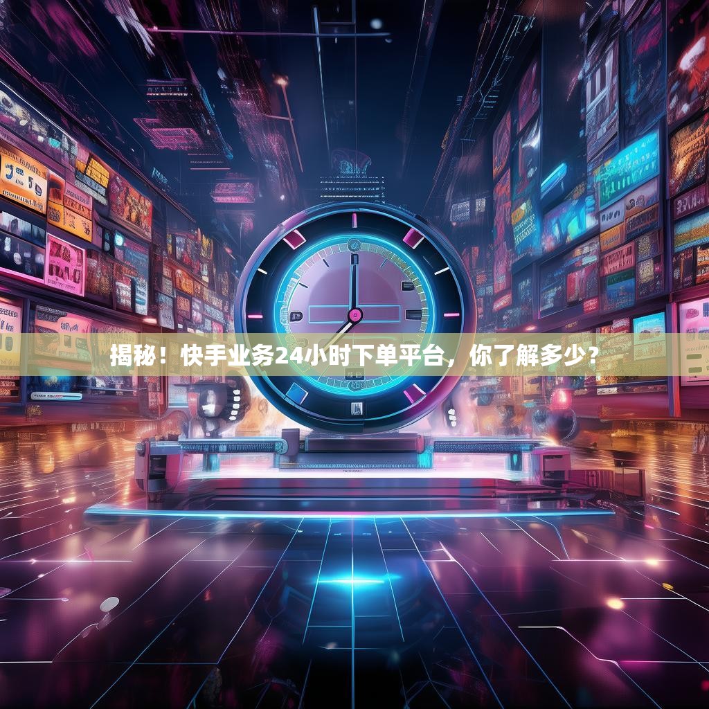揭秘！快手业务24小时下单平台，你了解多少？