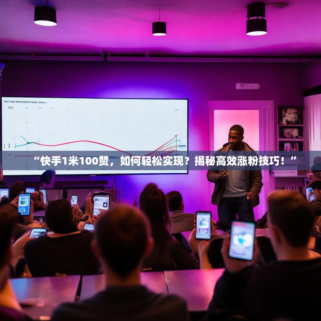 “快手1米100赞，如何轻松实现？揭秘高效涨粉技巧！”