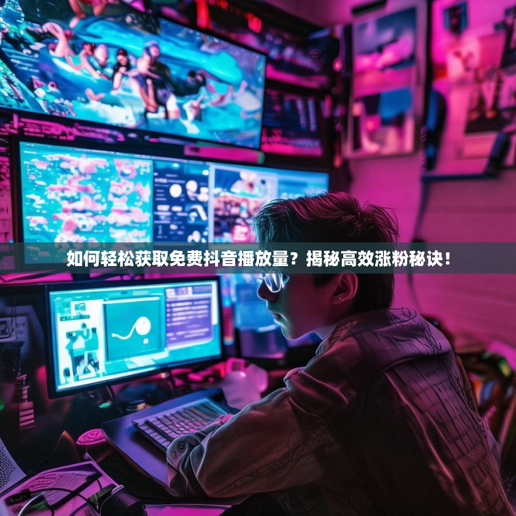如何轻松获取免费抖音播放量？揭秘高效涨粉秘诀！