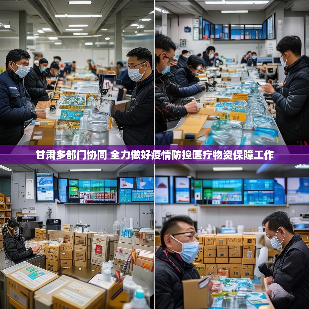 甘肃多部门协同 全力做好疫情防控医疗物资保障工作