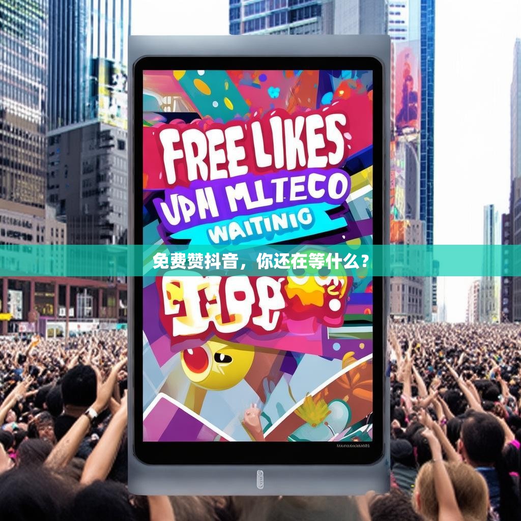 免费赞抖音，你还在等什么？