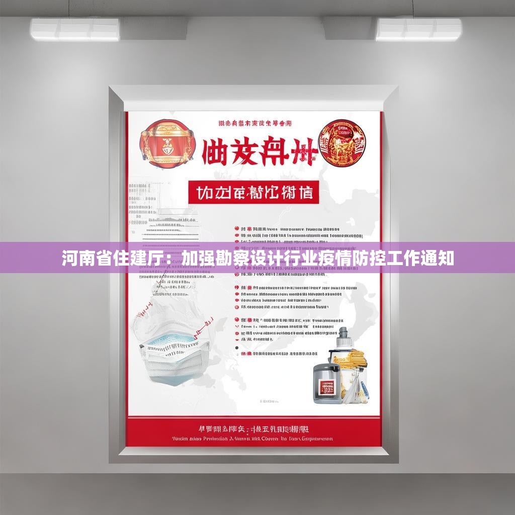 河南省住建厅：加强勘察设计行业疫情防控工作通知