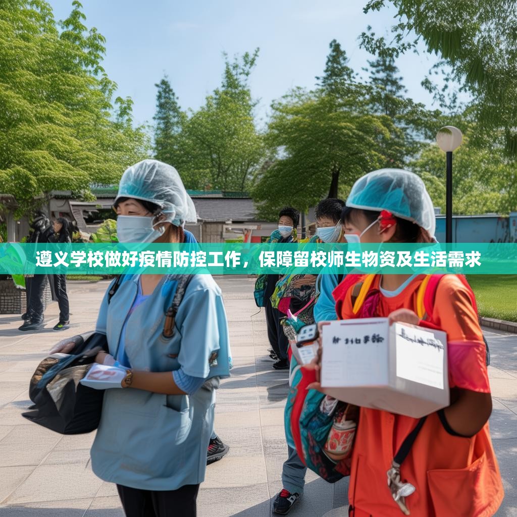 遵义学校做好疫情防控工作，保障留校师生物资及生活需求