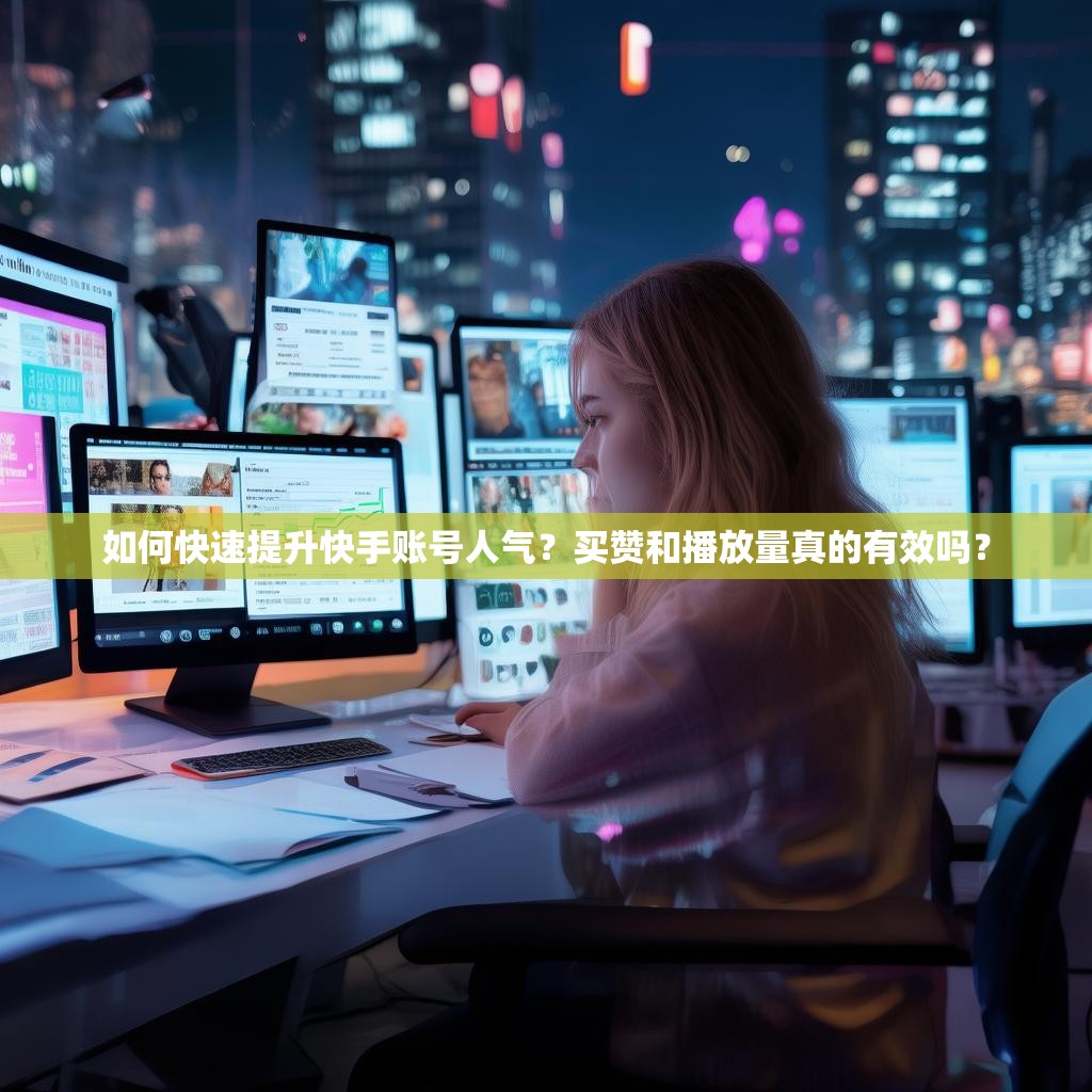 如何快速提升快手账号人气？买赞和播放量真的有效吗？