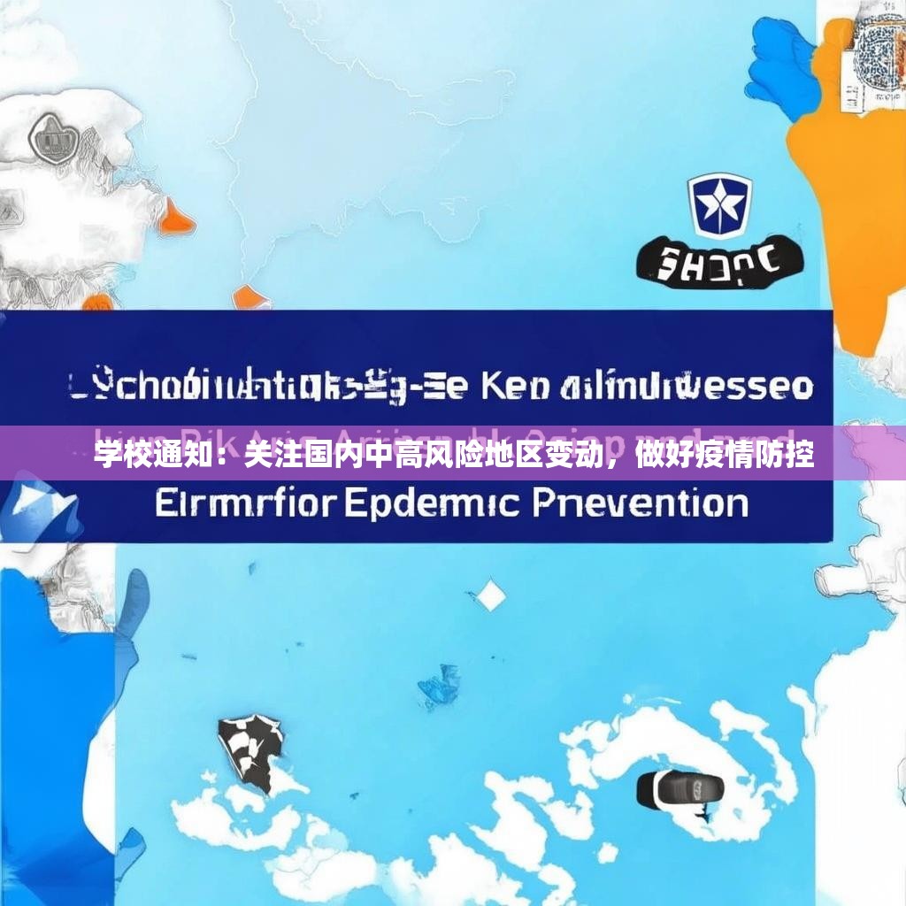 学校通知：关注国内中高风险地区变动，做好疫情防控