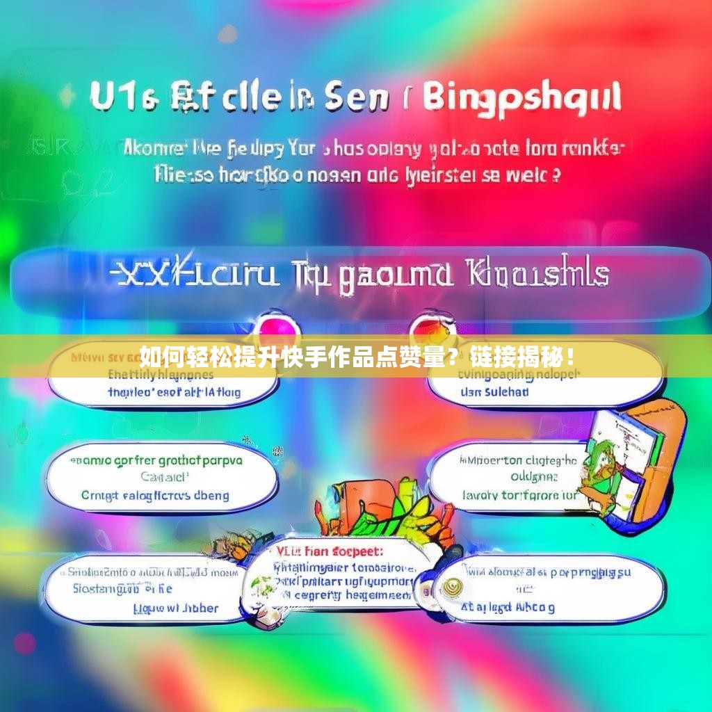 如何轻松提升快手作品点赞量？链接揭秘！