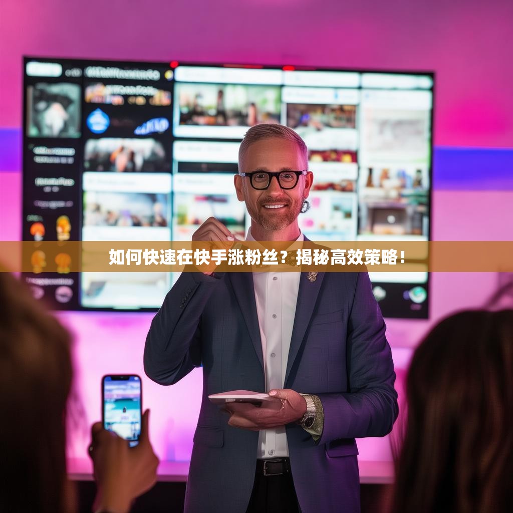 如何快速在快手涨粉丝？揭秘高效策略！