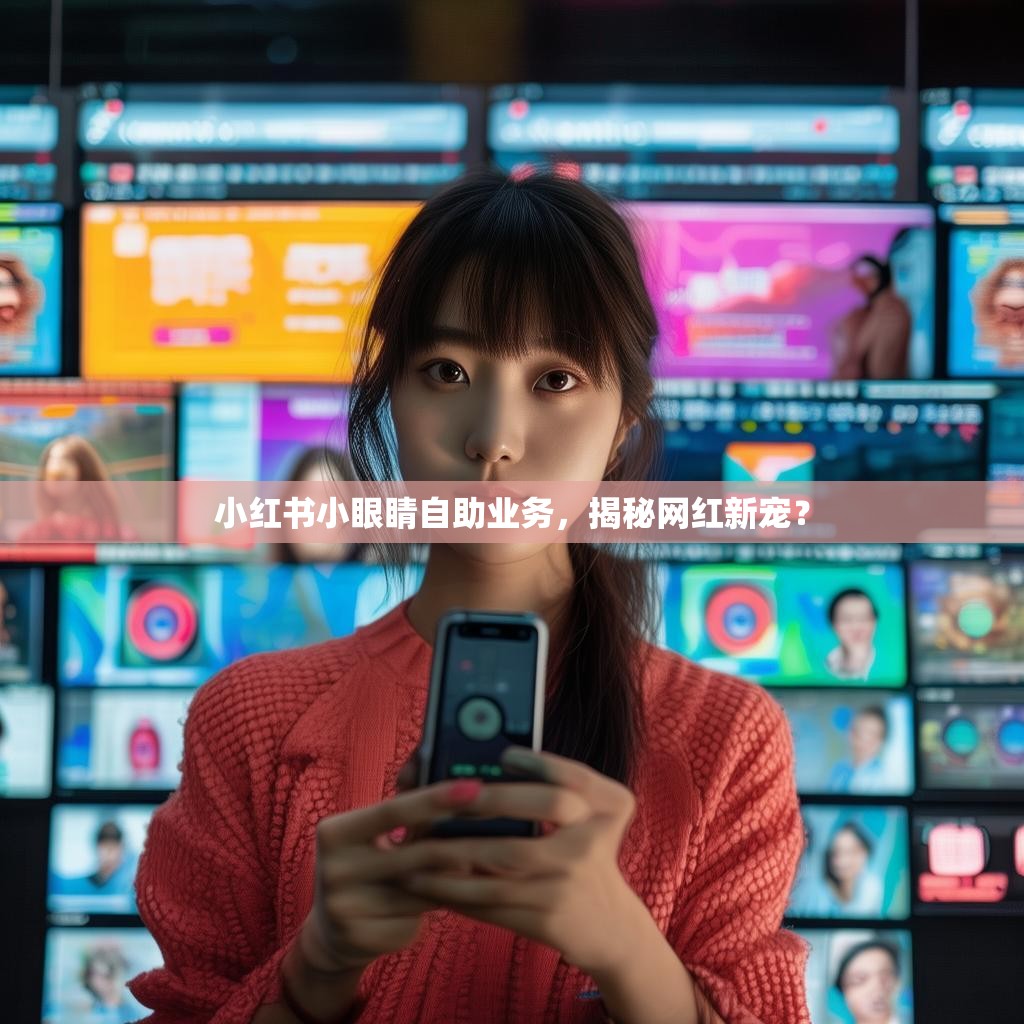 小红书小眼睛自助业务，揭秘网红新宠？