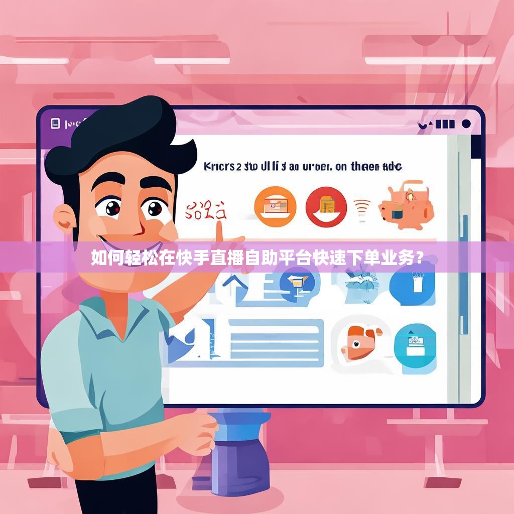 如何轻松在快手直播自助平台快速下单业务？