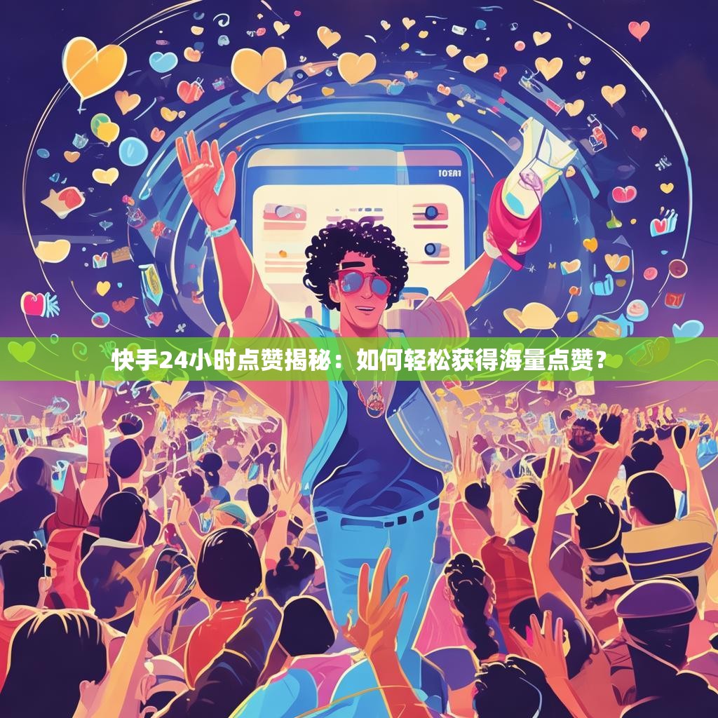 快手24小时点赞揭秘：如何轻松获得海量点赞？