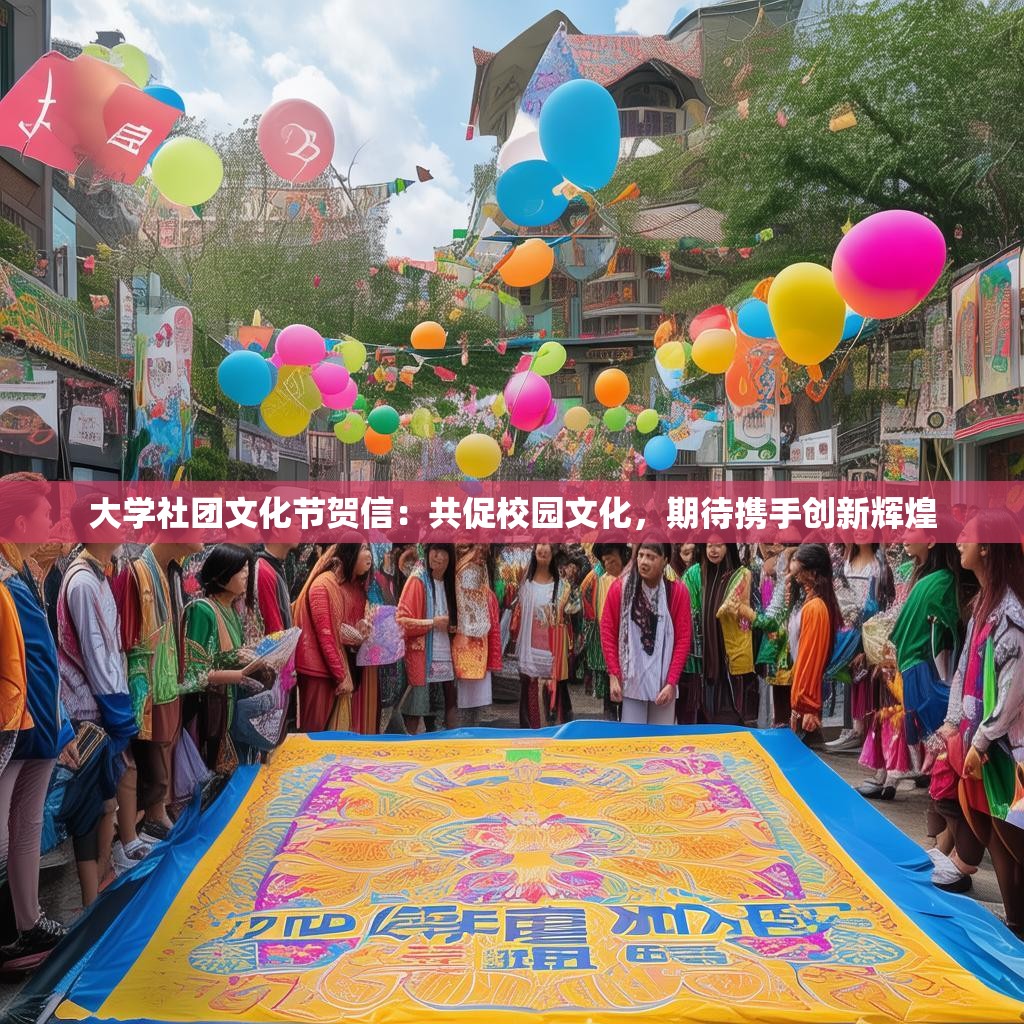 大学社团文化节贺信：共促校园文化，期待携手创新辉煌