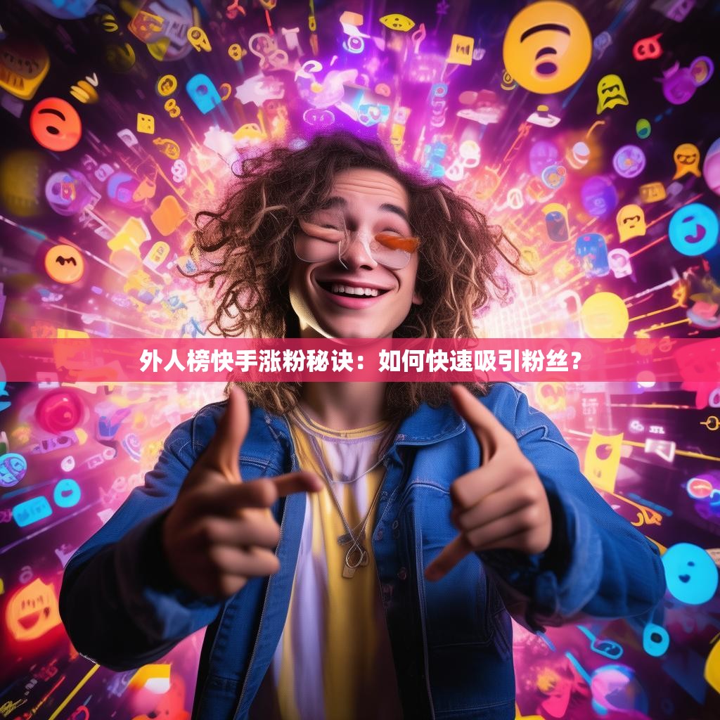 外人榜快手涨粉秘诀:如何快速吸引粉丝?