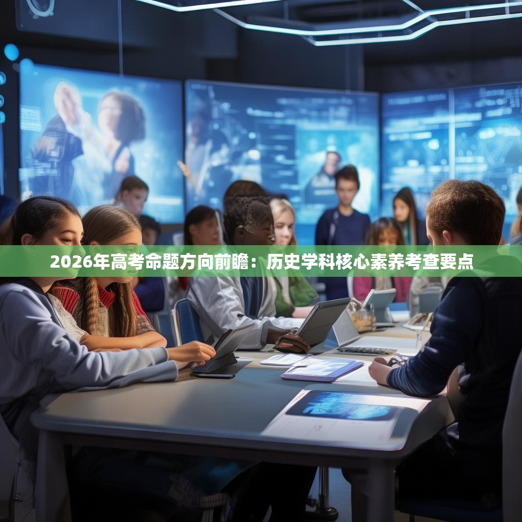 2026年高考命题方向前瞻:历史学科核心素养考查要点