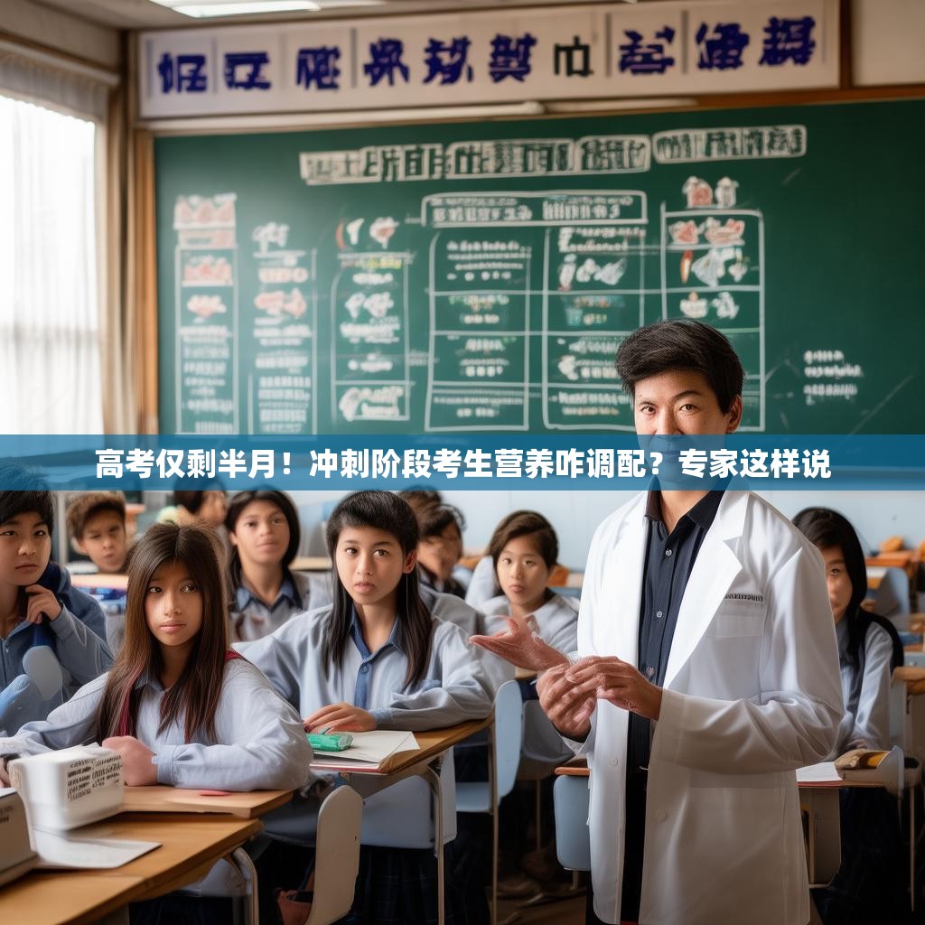 高考仅剩半月！冲刺阶段考生营养咋调配？专家这样说