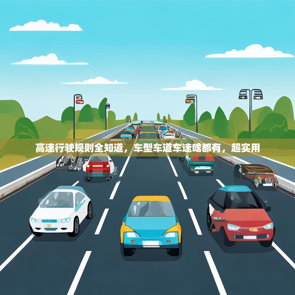 高速行驶规则全知道，车型车道车速啥都有，超实用