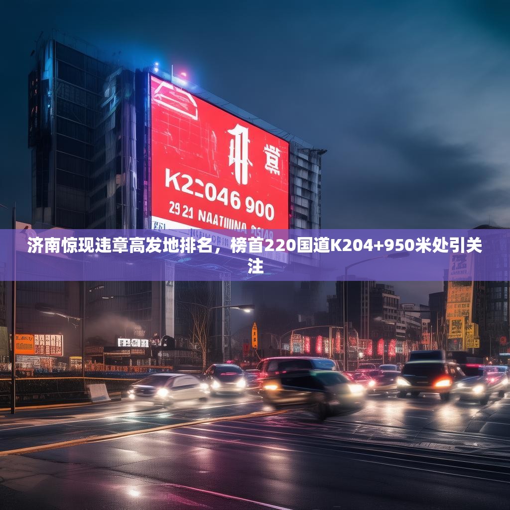 济南惊现违章高发地排名，榜首220国道K204+950米处引关注