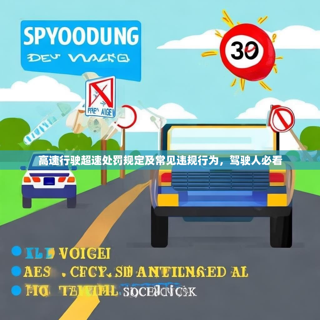 高速行驶超速处罚规定及常见违规行为，驾驶人必看