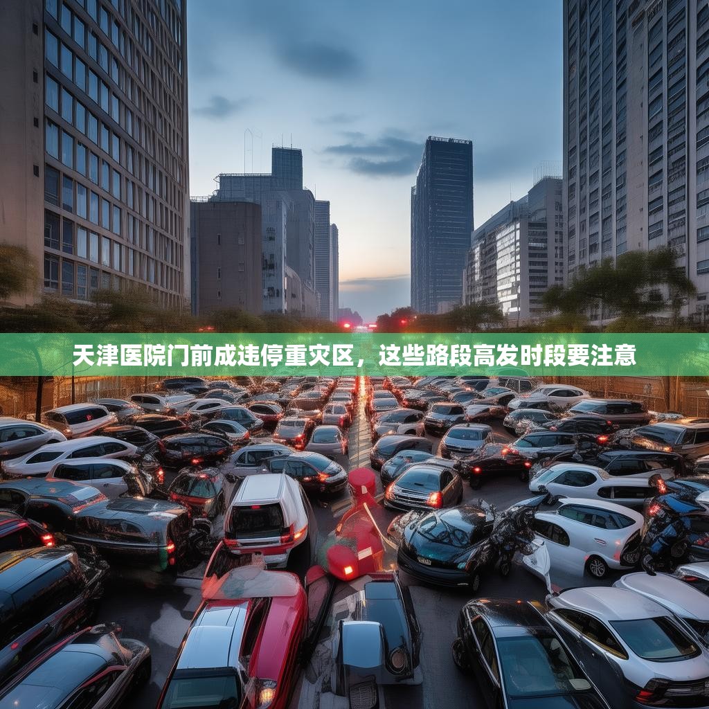天津医院门前成违停重灾区，这些路段高发时段要注意
