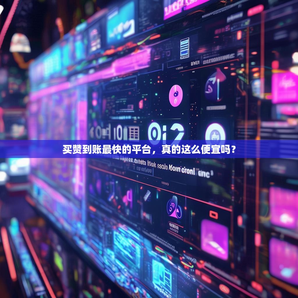 买赞到账最快的平台，真的这么便宜吗？
