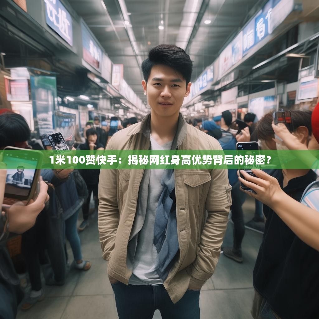1米100赞快手：揭秘网红身高优势背后的秘密？