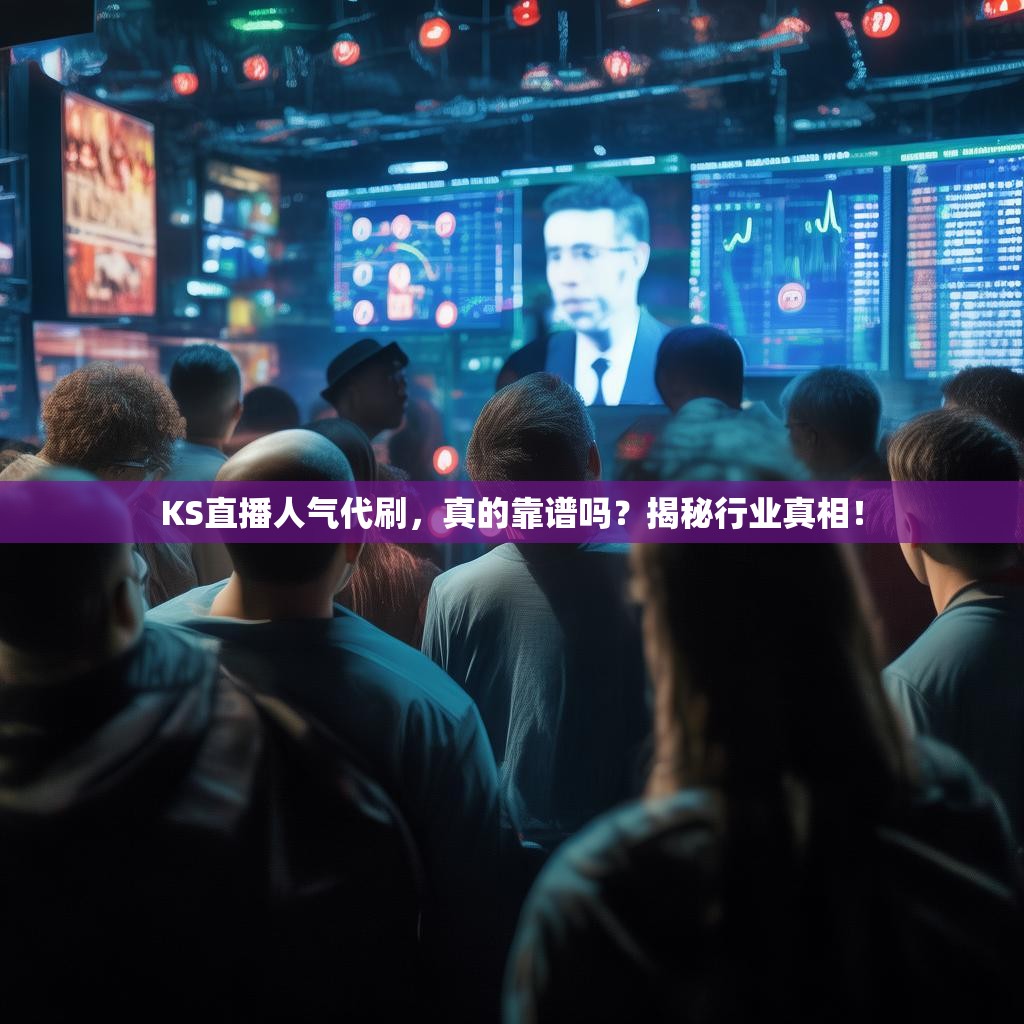 KS直播人气代刷，真的靠谱吗？揭秘行业真相！