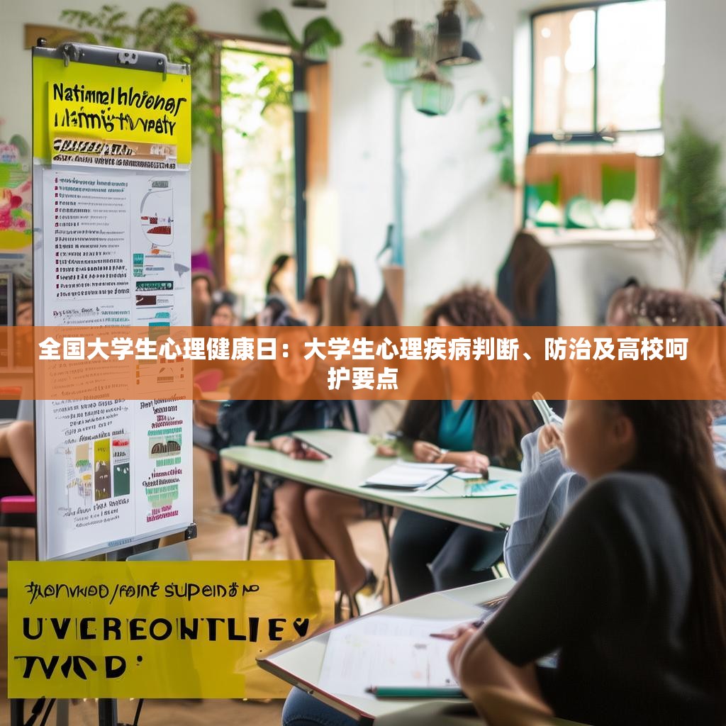 全国大学生心理健康日：大学生心理疾病判断、防治及高校呵护要点