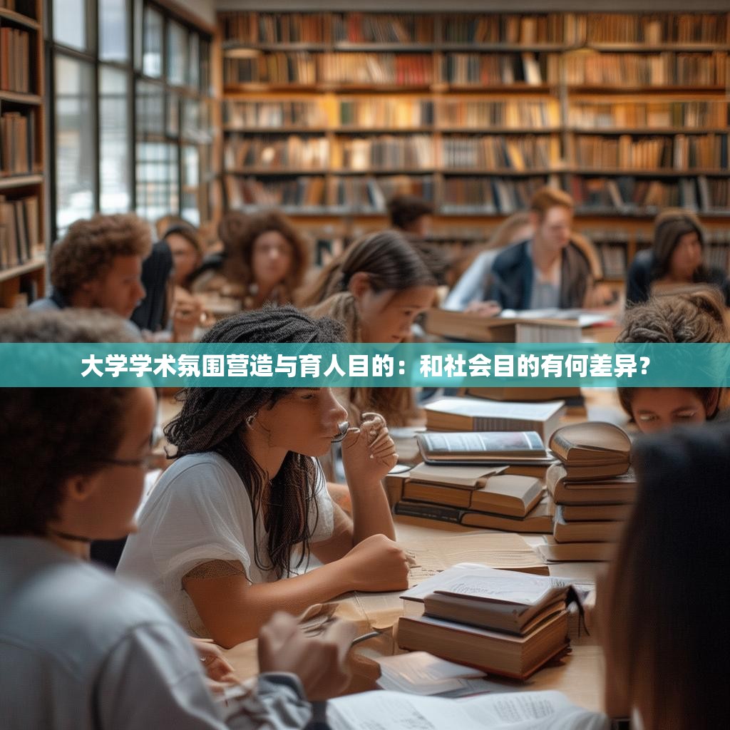 大学学术氛围营造与育人目的：和社会目的有何差异？