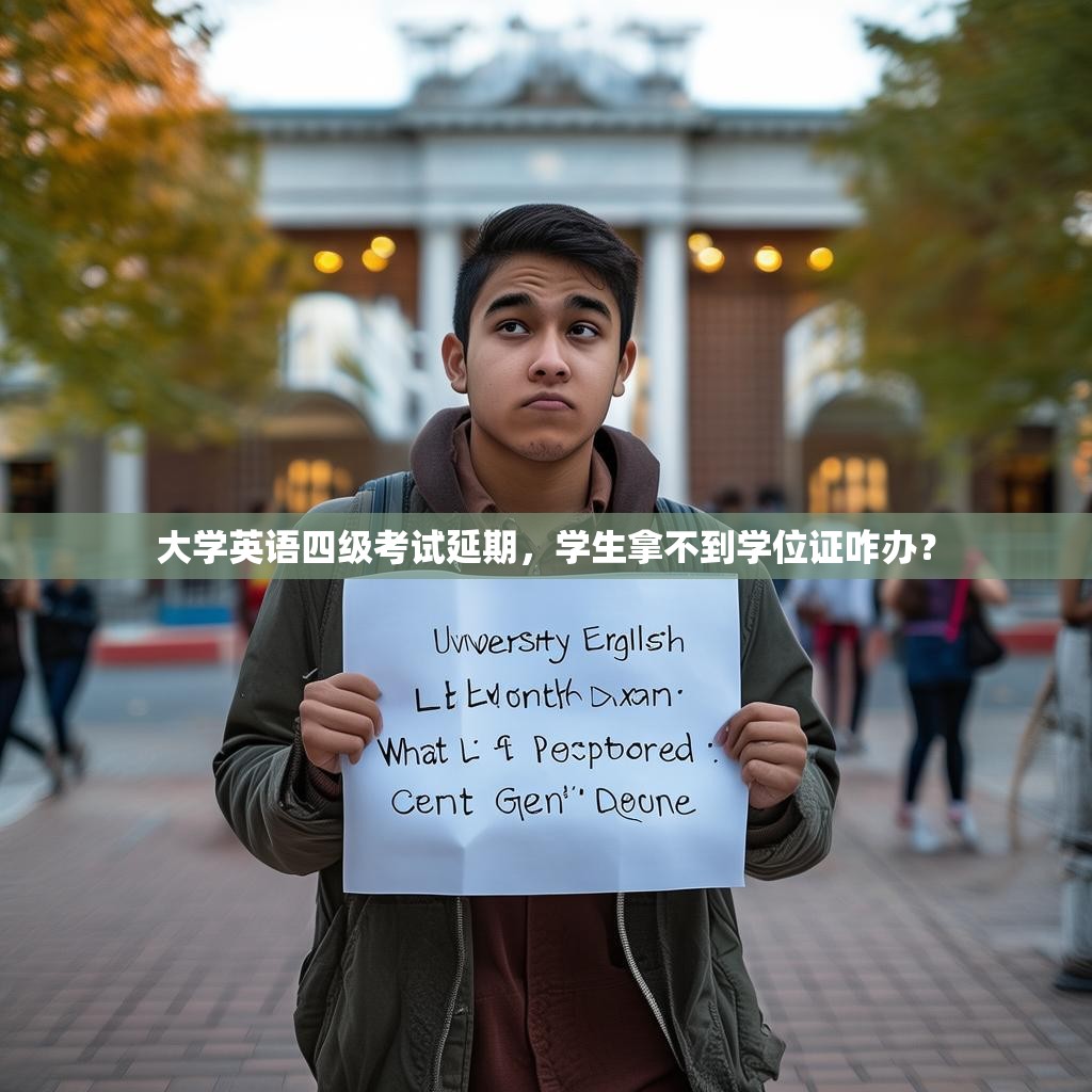 大学英语四级考试延期，学生拿不到学位证咋办？