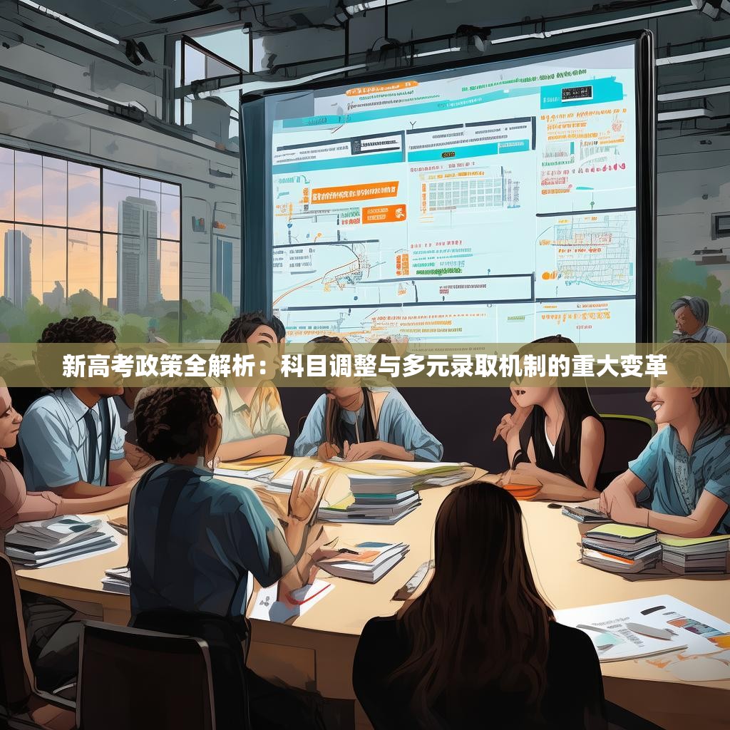 新高考政策全解析：科目调整与多元录取机制的重大变革