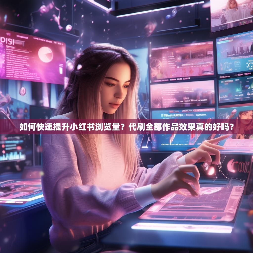 如何快速提升小红书浏览量？代刷全部作品效果真的好吗？