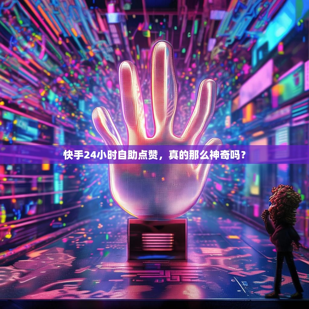 快手24小时自助点赞,真的那么神奇吗?