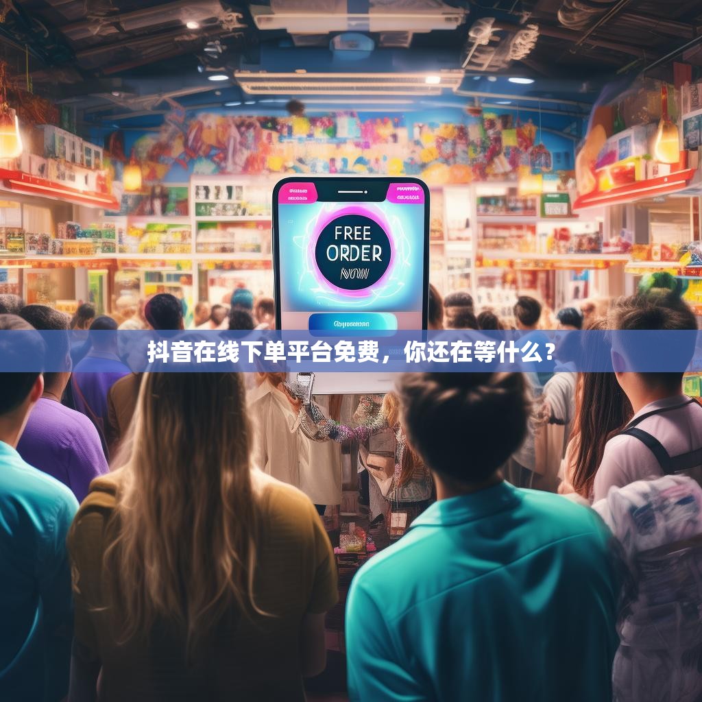 抖音在线下单平台免费,你还在等什么?
