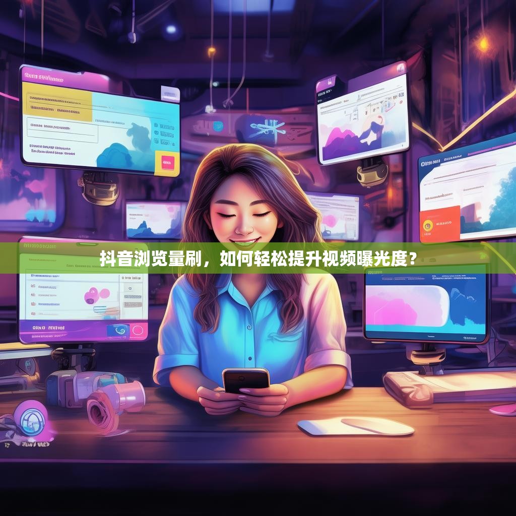 抖音浏览量刷,如何轻松提升视频曝光度?