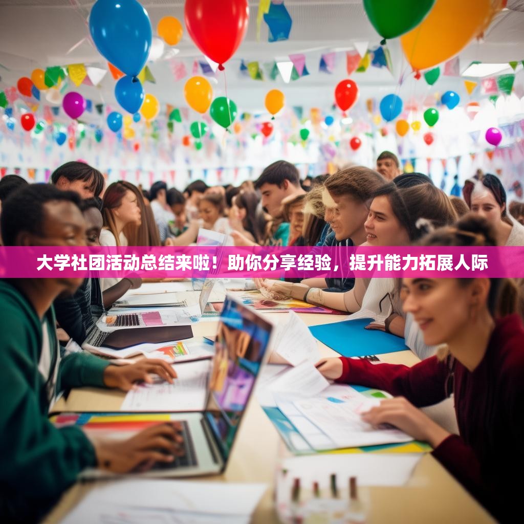 大学社团活动总结来啦！助你分享经验，提升能力拓展人际