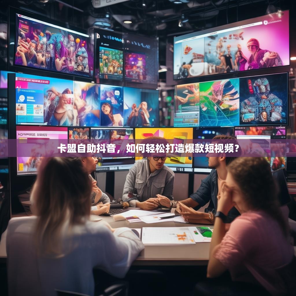 卡盟自助抖音,如何轻松打造爆款短视频?