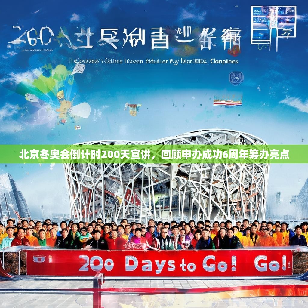 北京冬奥会倒计时200天宣讲，回顾申办成功6周年筹办亮点