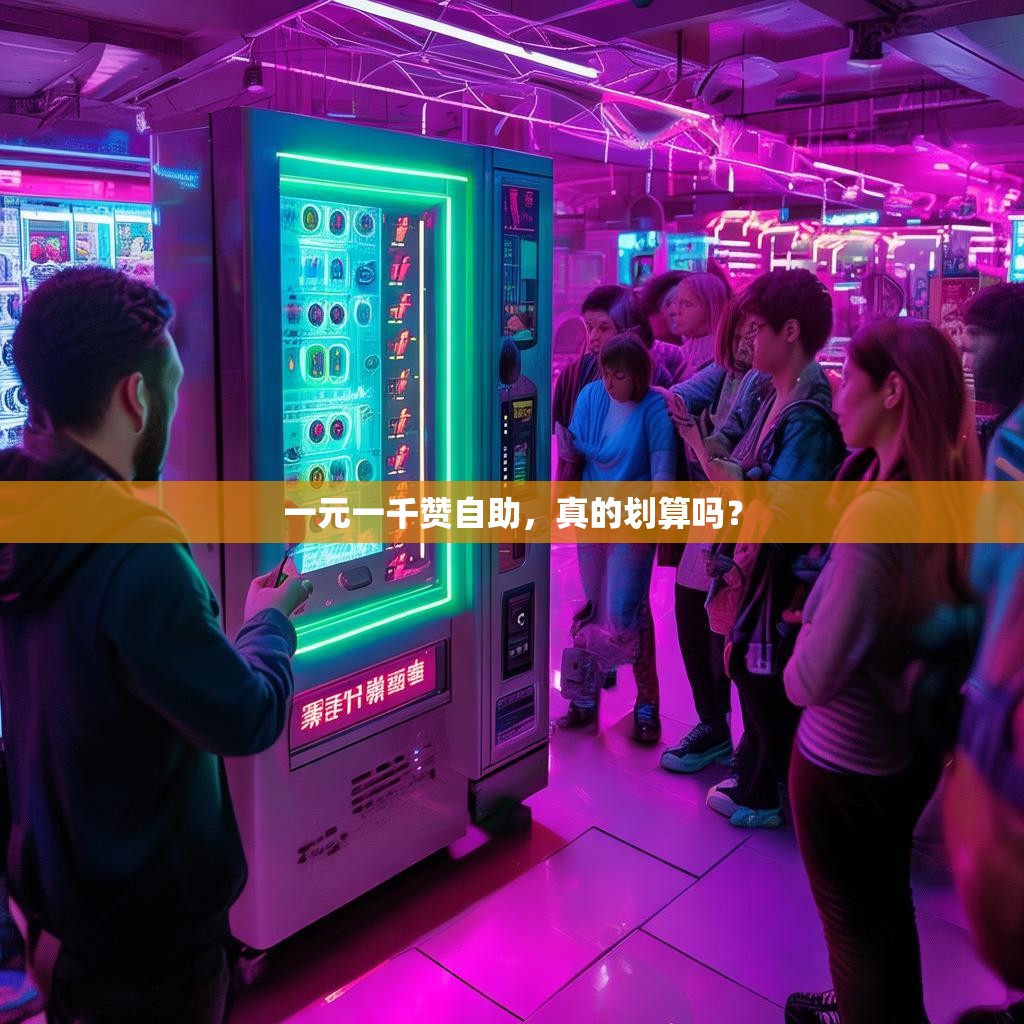 一元一千赞自助,真的划算吗?