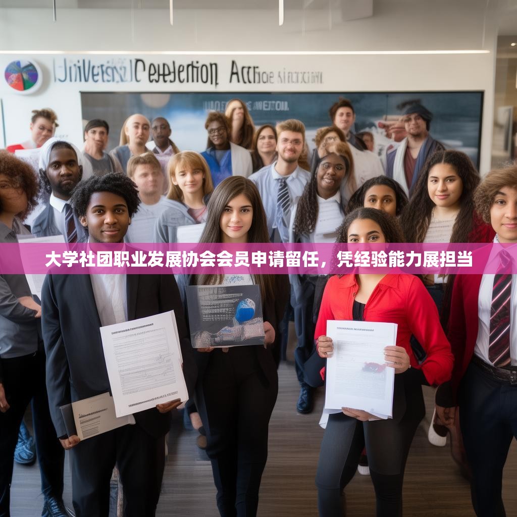 大学社团职业发展协会会员申请留任，凭经验能力展担当
