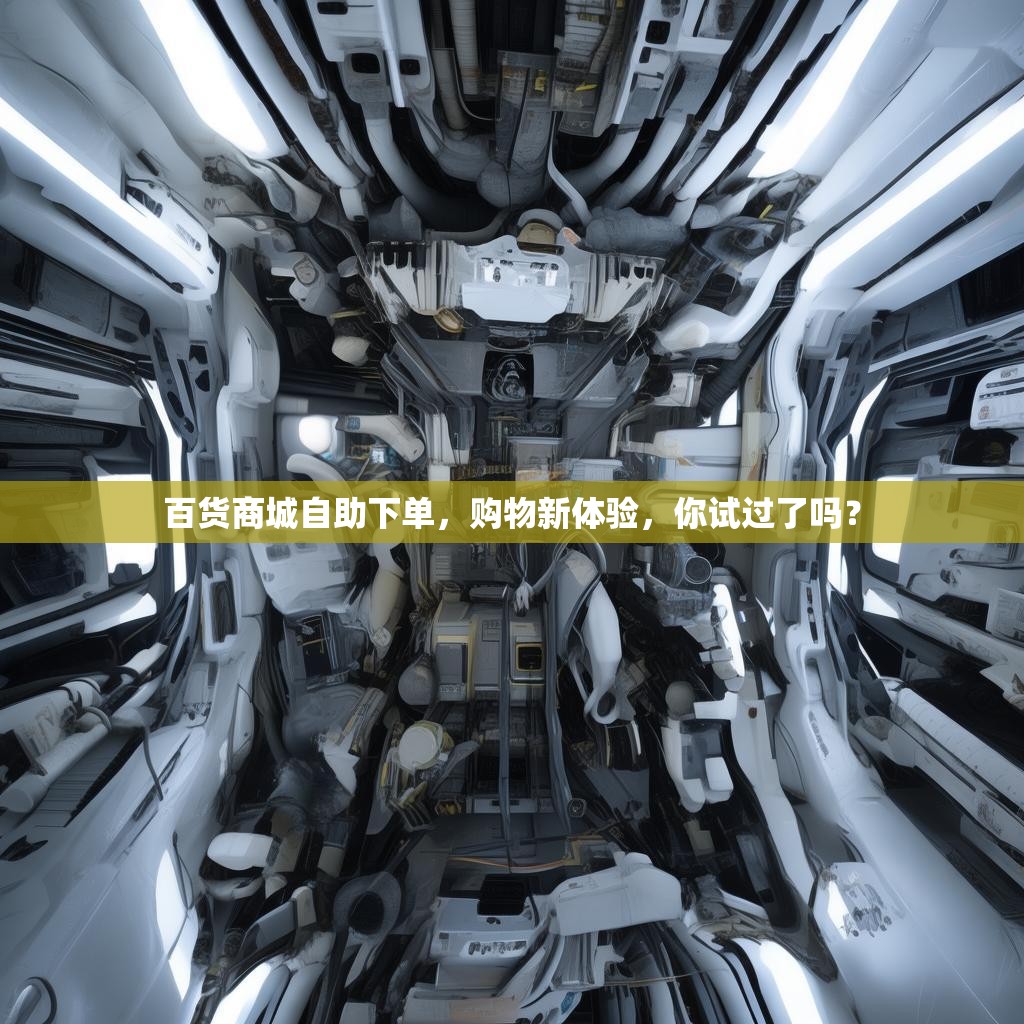 百货商城自助下单，购物新体验，你试过了吗？