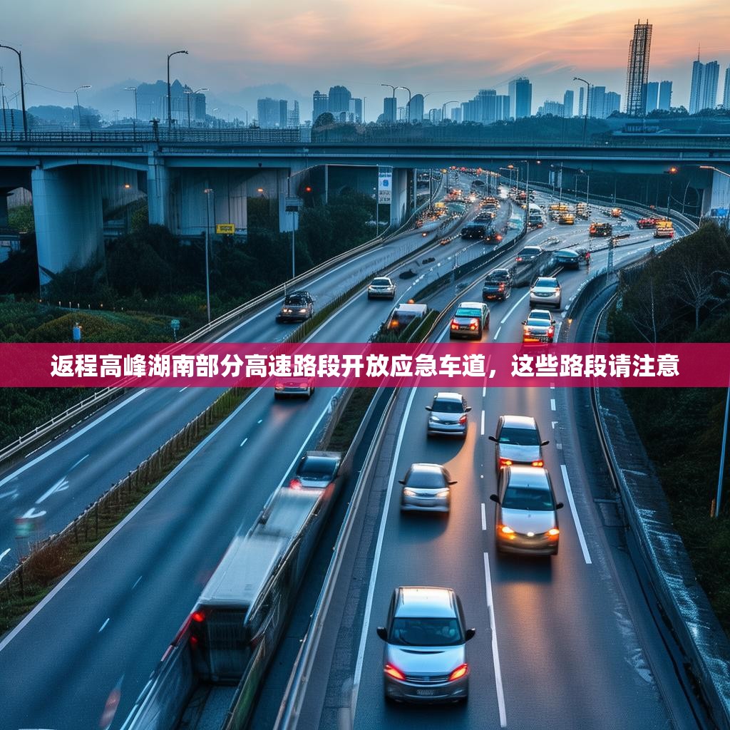 返程高峰湖南部分高速路段开放应急车道，这些路段请注意