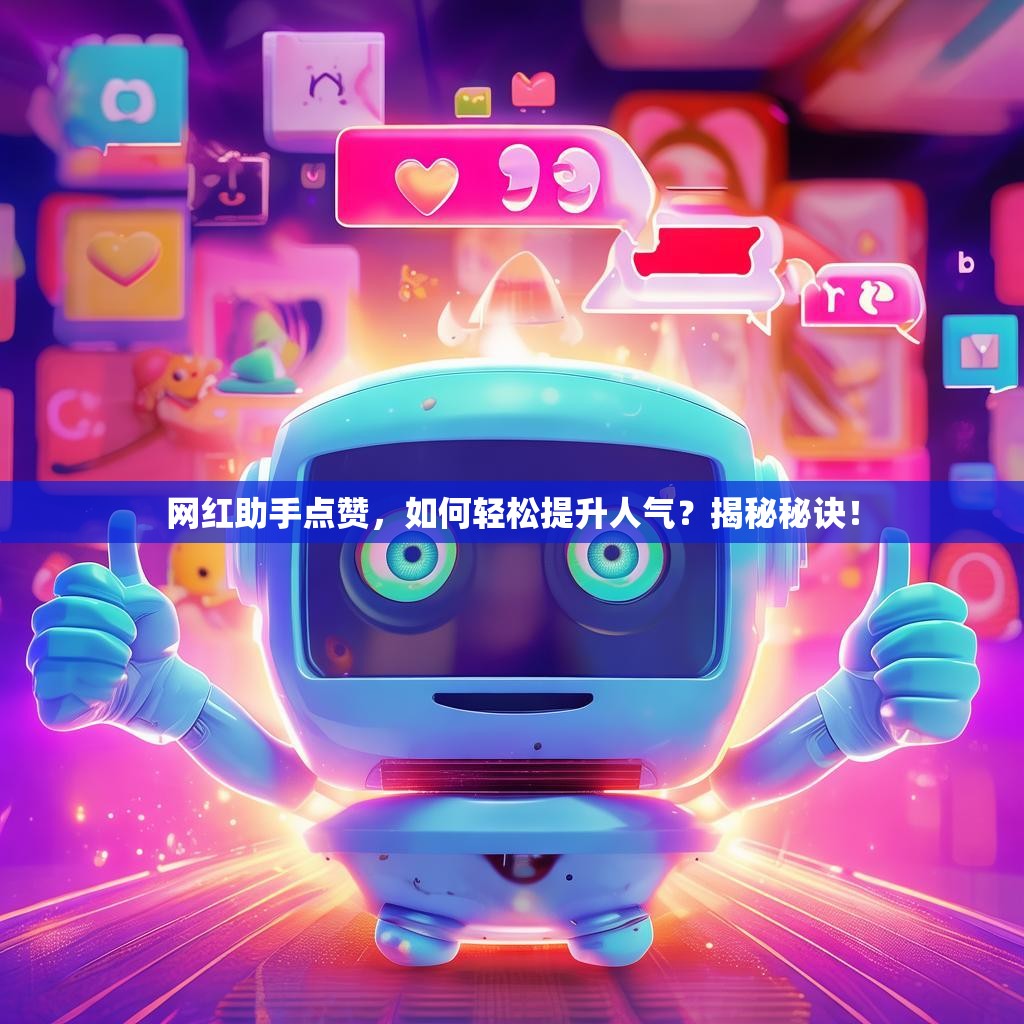 网红助手点赞，如何轻松提升人气？揭秘秘诀！