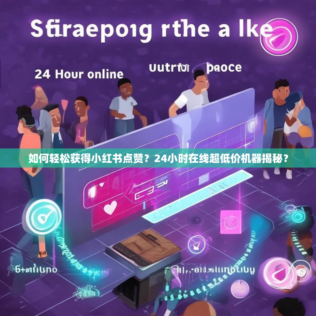 如何轻松获得小红书点赞？24小时在线超低价机器揭秘？