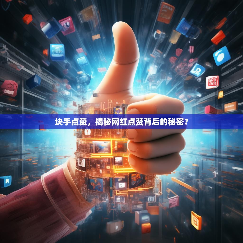 块手点赞，揭秘网红点赞背后的秘密？