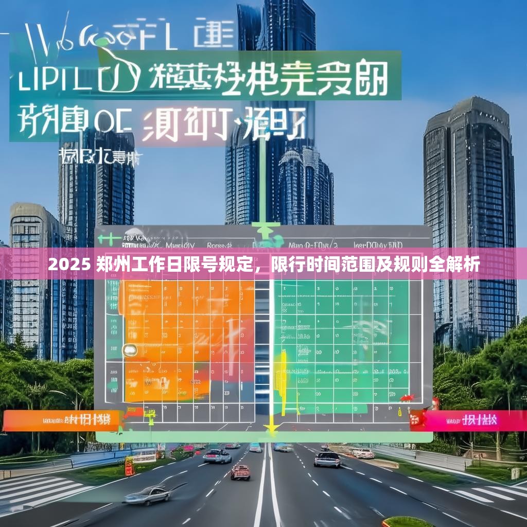 2025 郑州工作日限号规定，限行时间范围及规则全解析
