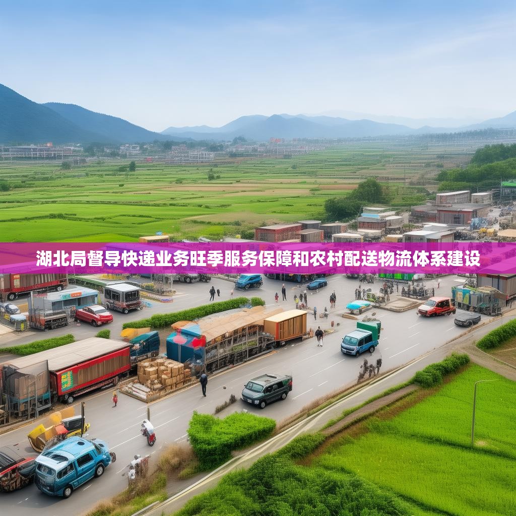湖北局督导快递业务旺季服务保障和农村配送物流体系建设