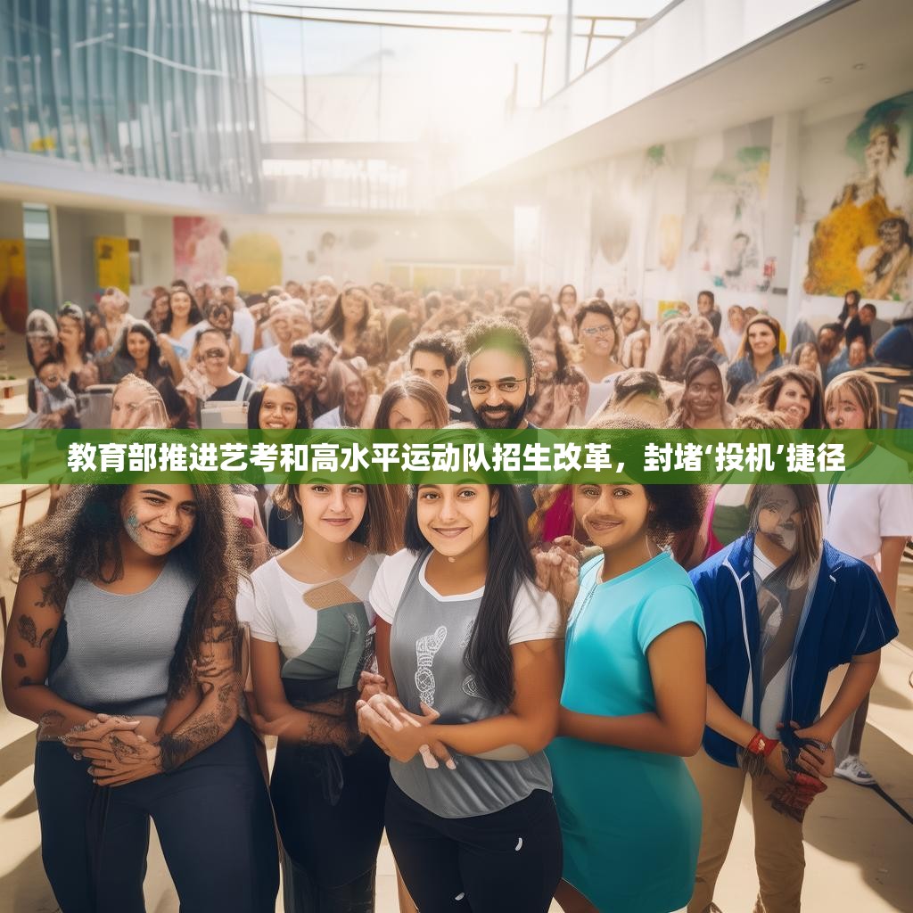 教育部推进艺考和高水平运动队招生改革，封堵‘投机’捷径